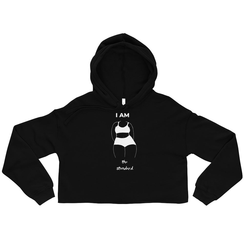 PEAR - I AM the standard Crop Hoodie